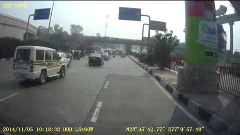 Dashboard camera Delhi, India